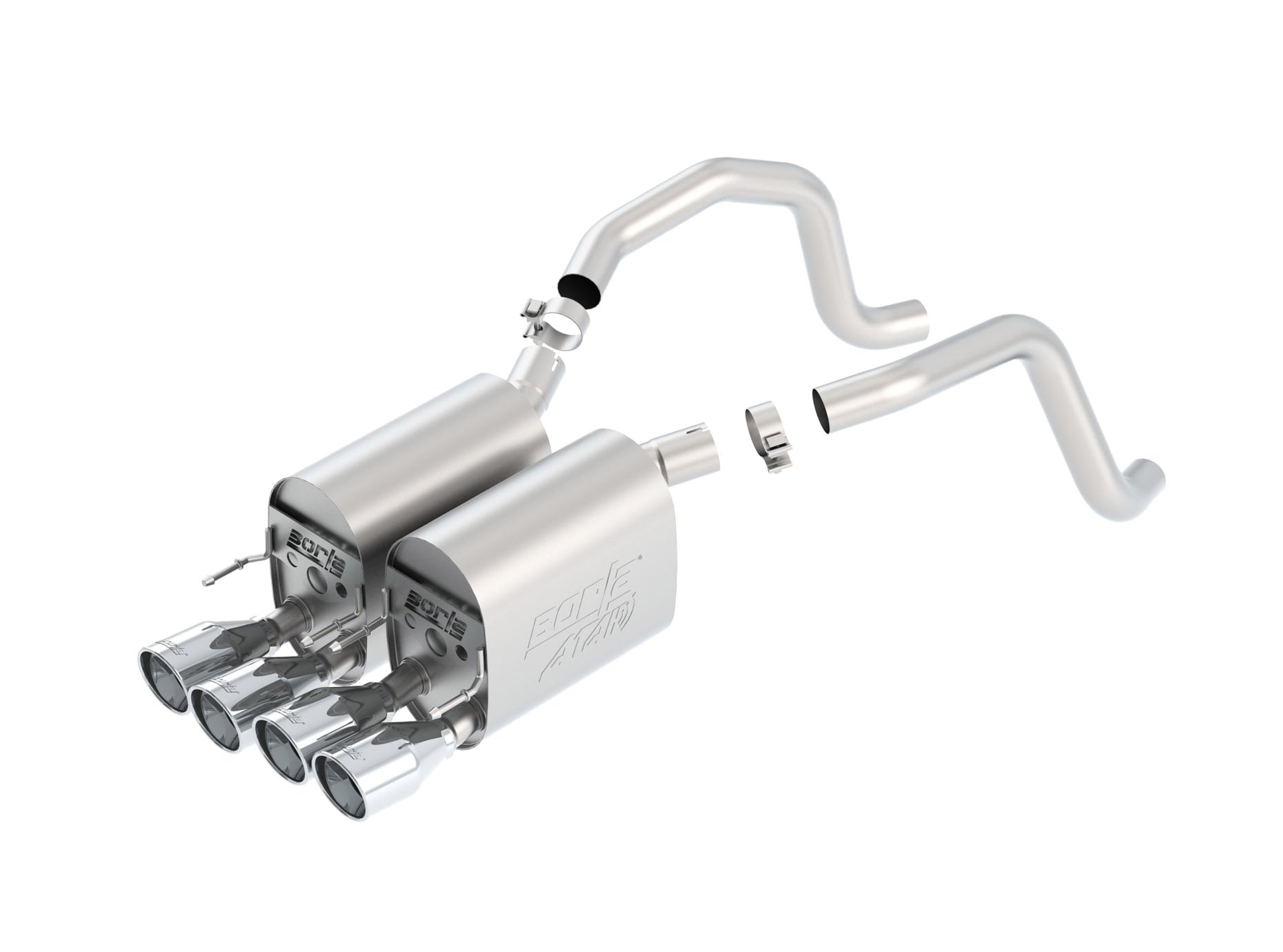 Borla Axle-Back ATAK Performance Exhaust CORVETTE C6 2005-08 #11816