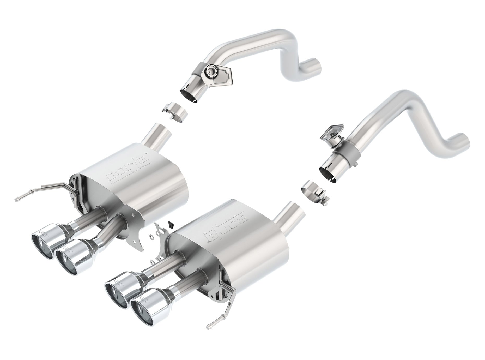 Borla Axle-Back  S-Type Performance Exhaust CORVETTE C7 2014-17 #11877