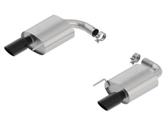 BORLA Axle-Back 'ATAK' Exhaust (Black Tips) for Mustang 5.0L GT 2015-17 | #11895BC