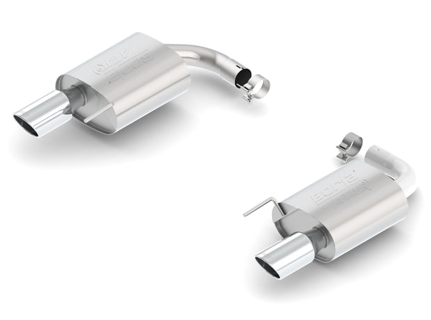 BORLA 'ATAK' Axle-Back Exhaust (Polished Tips) for Mustang 5.0L GT 2015-17 | #11895 - Available from NEMESISUK.COM