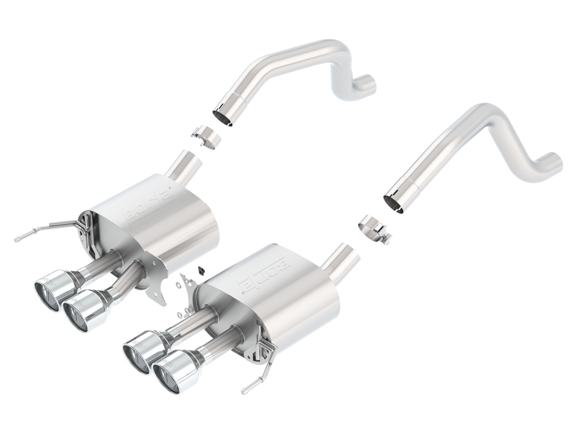 Borla Axle-Back S-Type Performance Exhaust CORVETTE C7 Z06 2015 #11910