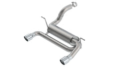 Touring Axle-Back Exhaust for Jeep Wrangler 2.0L 2018+ | #11962 | Borla - Available from NEMESISUK.COM