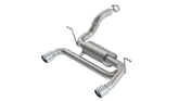 S-Type Axle-Back Exhaust for Jeep Wrangler 2.0L 2018+ | #11963 | Borla - Available from NEMESISUK.COM