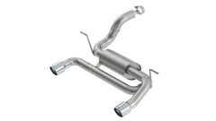 S-Type Axle-Back Exhaust for Jeep Wrangler 2.0L 2018+ | #11963 | Borla - Available from NEMESISUK.COM