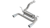 ATAK Axle-Back Exhaust for Jeep Wrangler 2.0L 2018+ | #11964 | Borla - Available from NEMESISUK.COM