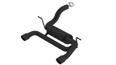 ATAK Axle-Back Exhaust (Ceramic Black) for Jeep Wrangler 2.0L 2018+ | #11964CB | Borla