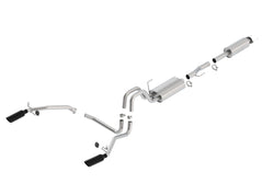 Borla Cat-Back S-Type Performance Exhaust F-150 Truck 2011-14#140416BC