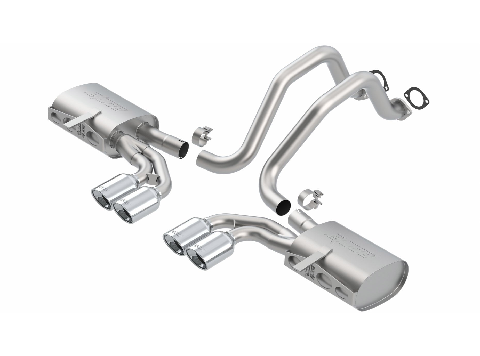 Borla Cat-Back Touring Performance Exhaust CORVETTE C5/ZO6 1997-04 #140426