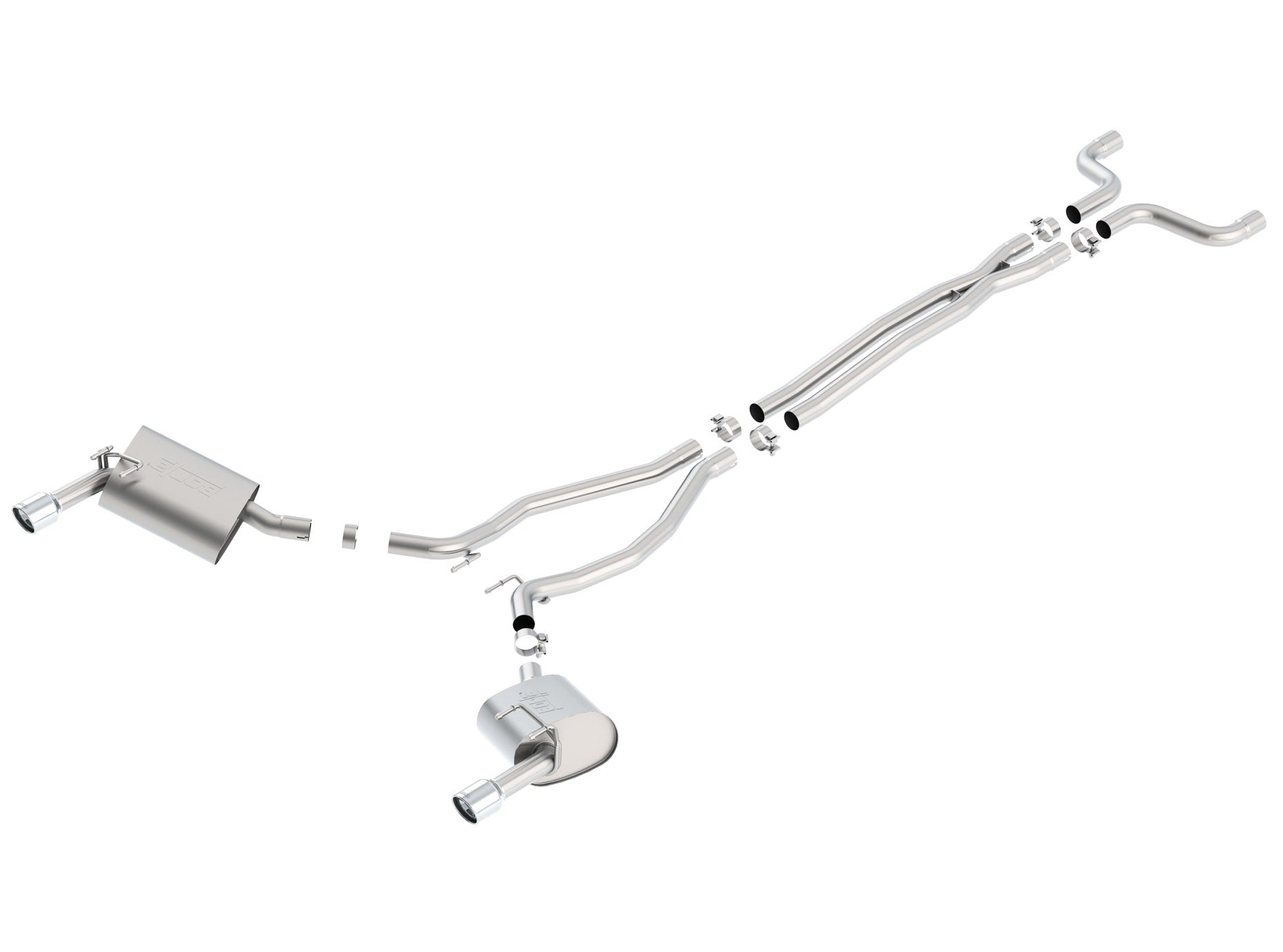 Borla Cat-Back S-Type Performance Exhaust CAMARO V6 2014-15 #140526