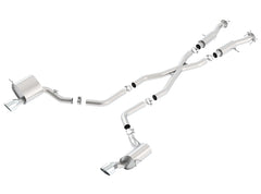 ATAK Cat-Back Exhaust (Chrome Tips) for Grand Cherokee SRT 6.4L 2015-21 | #140633 | Borla