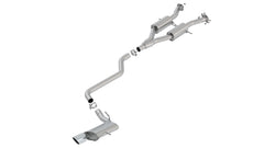 Cat-Back Exhaust for Jeep Grand Cherokee 3.6L 2014-21 | Borla - Available from NEMESISUK.COM