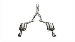 Xtreme Cat-Back Exhaust for Convertible Mustang GT 5.0L 2015-17 w/Polished Tips | #14342  | Corsa Performance
