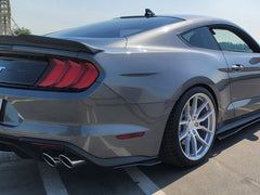 Rear Side Splitters (Black) for Mustang 2015-23 | #JR3B-6510131-AB | Drake Muscle Cars