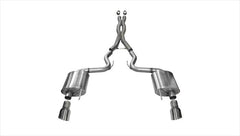 Xtreme Cat-Back Exhaust for Mustang 5.0L GT 2015-17 w/ Polished Tips | #14328 | Corsa Performance