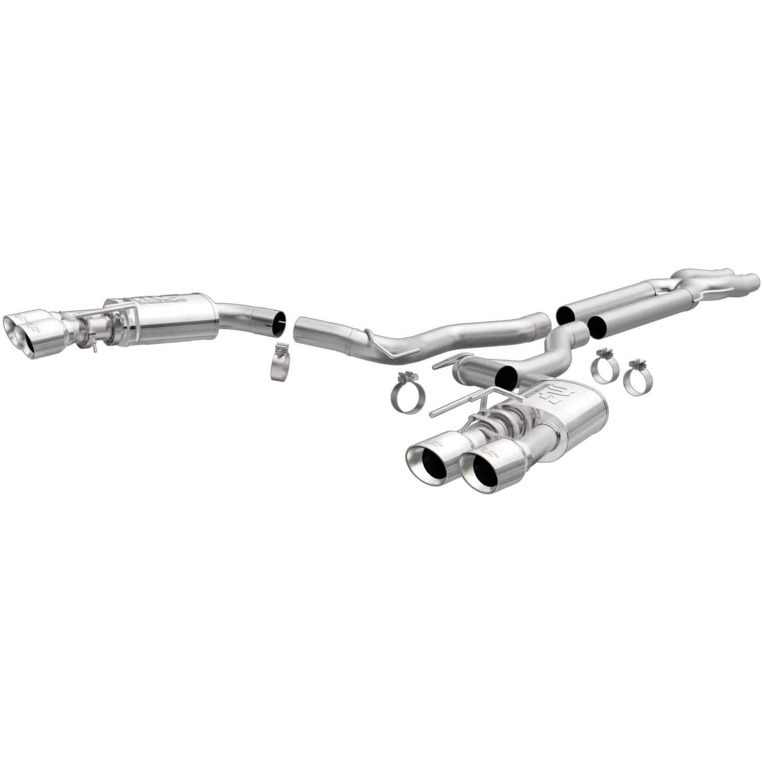 Magnaflow Competition Series Cat-Back for Ford Mustang V8 5.0L 2018-21 | #19368MF.  Available from NEMESISUK.COM
