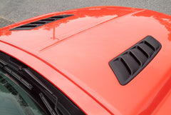 Replacement Hood / Bonnet Vents for Cervinis Mustang Hoods | #4446BLK | Cervinis