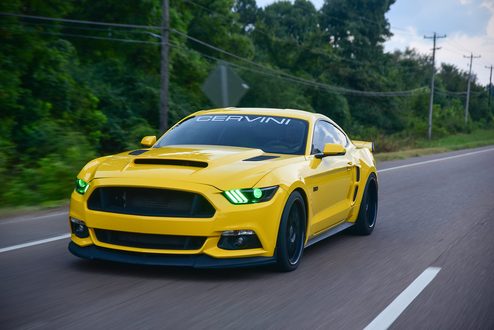 CERVINIS Stalker Hood for Mustang 2015-17 | #1233 - Available from NEMESISUK.COM