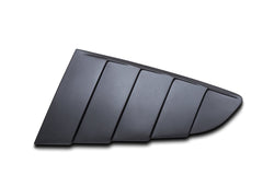 Cervinis Quarter Window Louvers (Matte Black) for Mustang 2015-23 | #4447-MB-CERVINIS - Available from NEMESISUK.COM