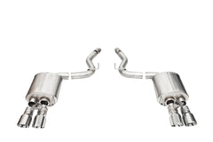Sport Axle-Back Exhaust for Mustang GT 2024+ | #21261/#21262 | Corsa Performance - Available from NEMESISUK.COM