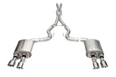 Xtreme Cat-Back Exhaust for Mustang Dark Horse 2024+ | #21265/#21266 | Corsa Performance - Available from NEMESISUK.COM
