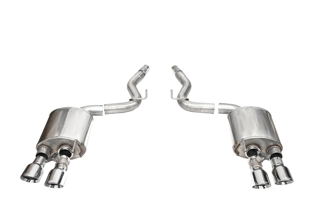 Sport Axle-Back Exhaust for Mustang Dark Horse 2024+ | #21267/#21268 | Corsa Performance - Available from NEMESISUK.COM