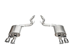 Sport Axle-Back Exhaust for Mustang Dark Horse 2024+ | #21267/#21268 | Corsa Performance - Available from NEMESISUK.COM