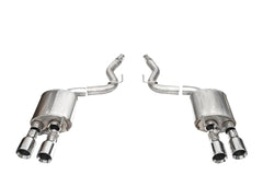 Sport Axle-Back Exhaust for Mustang Dark Horse 2024+ | #21267/#21268 | Corsa Performance - Available from NEMESISUK.COM
