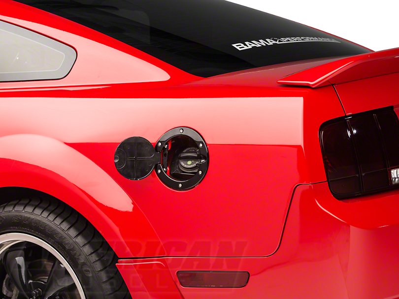 Bullitt Style Fuel Door (Black) for Mustang 2005-09 | #24035 | SpeedForm - Available from NEMESISUK.COM