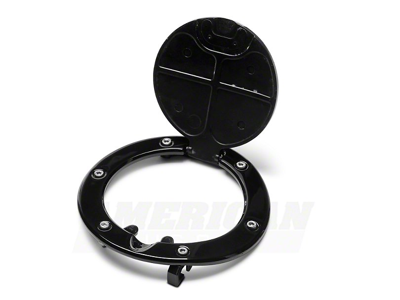 Bullitt Style Fuel Door (Black) for Mustang 2005-09 | #24035 | SpeedForm - Available from NEMESISUK.COM