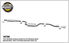 Mazda 3 2.0L 2.3L 2007-2009 Performance Cat-Back Exhaust 16786 | MagnaFlow