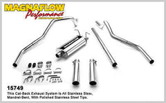 FORD F150 4.6L 5.4L 1997-2003 Dual Performance Cat-Back Exhaust 15749 | MagnaFlow
