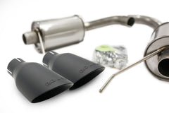 Axle-Back Exhaust (Black) for Mustang 5.0L GT 2015-17 | #421834-BLK | Roush