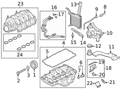 Ford Oil Filter for Mustang 5.2L 2015-17 | #GR3Z-6731-A - Available from NEMESISUK.COM