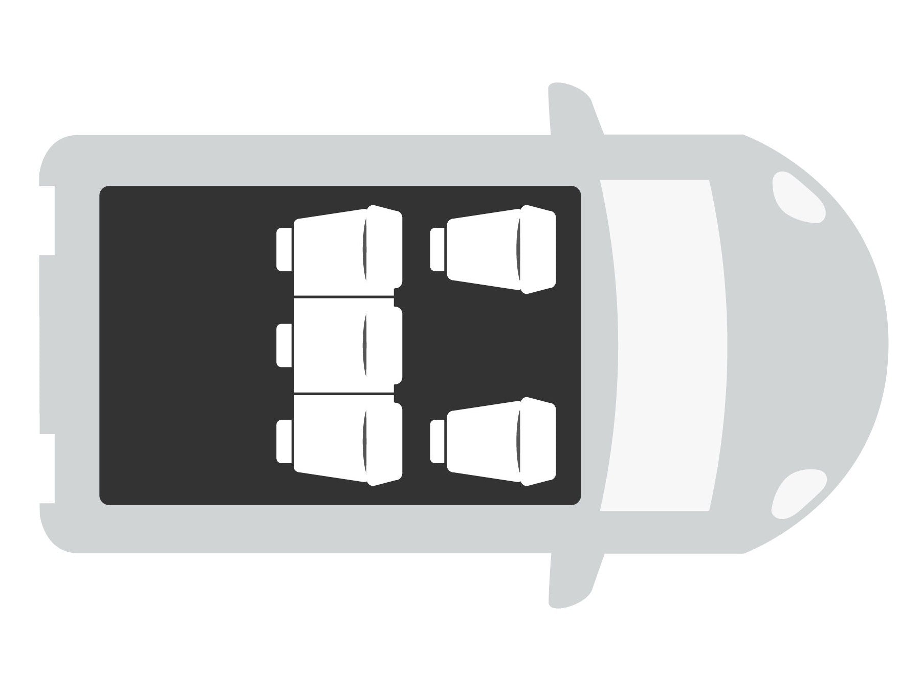 Land Rover Defender 110 Boot Liner Fits Years 2019-24 from WeatherTech #401374