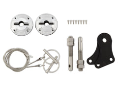 DRAKE Hood Pin Kit (Billet Aluminium) for Mustang 2005-09 | #5R3Z-6316892-K - Available from NEMESISUK.COM
