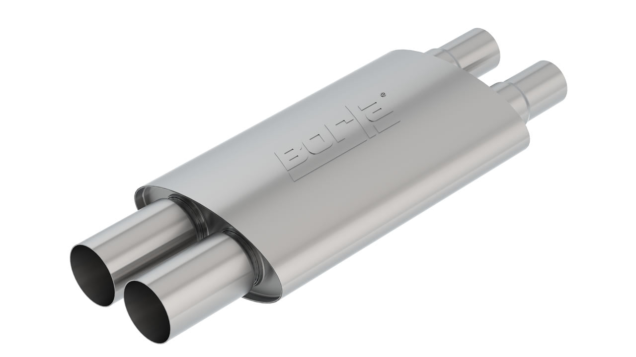 Borla 'Touring' Performance Resonator Muffler for Mustang 5.0L GT 2018-23 | #60661 - Available from NEMESISUK.COM
