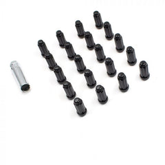 Coyote Wheel Accessories Black 1.90" Spline Wheel Nut Kit for Mustang 2015-22 | #63K548BLK - Available from NEMESISUK.COM