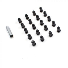 Coyote Wheel Accessories Black 1.5" Spline Wheel Nut Kit for Mustang 2015-22 | #63K548SBLK - Available from NEMESISUK.COM