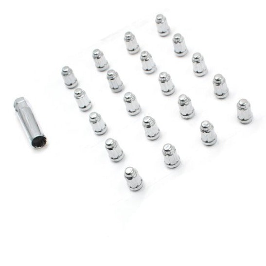 Coyote Wheel Accessories 1.38" Spline Wheel Nut Kit for Ford Mustang 1965-2014 | #64K542 - Available from NEMESISUK.COM