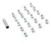 Coyote Wheel Accessories 1.38" Spline Wheel Nut Kit for Ford Mustang 1965-2014 | #64K542 - Available from NEMESISUK.COM