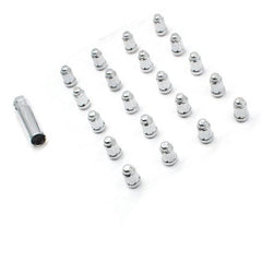 Coyote Wheel Accessories 1.38" Spline Wheel Nut Kit for Ford Mustang 1965-2014 | #64K542 - Available from NEMESISUK.COM