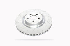 Slotted & Dimpled Front Discs for Mustang 2015-23 | #6560087SGL/R | Pedders - Available from NEMESISUK.COM