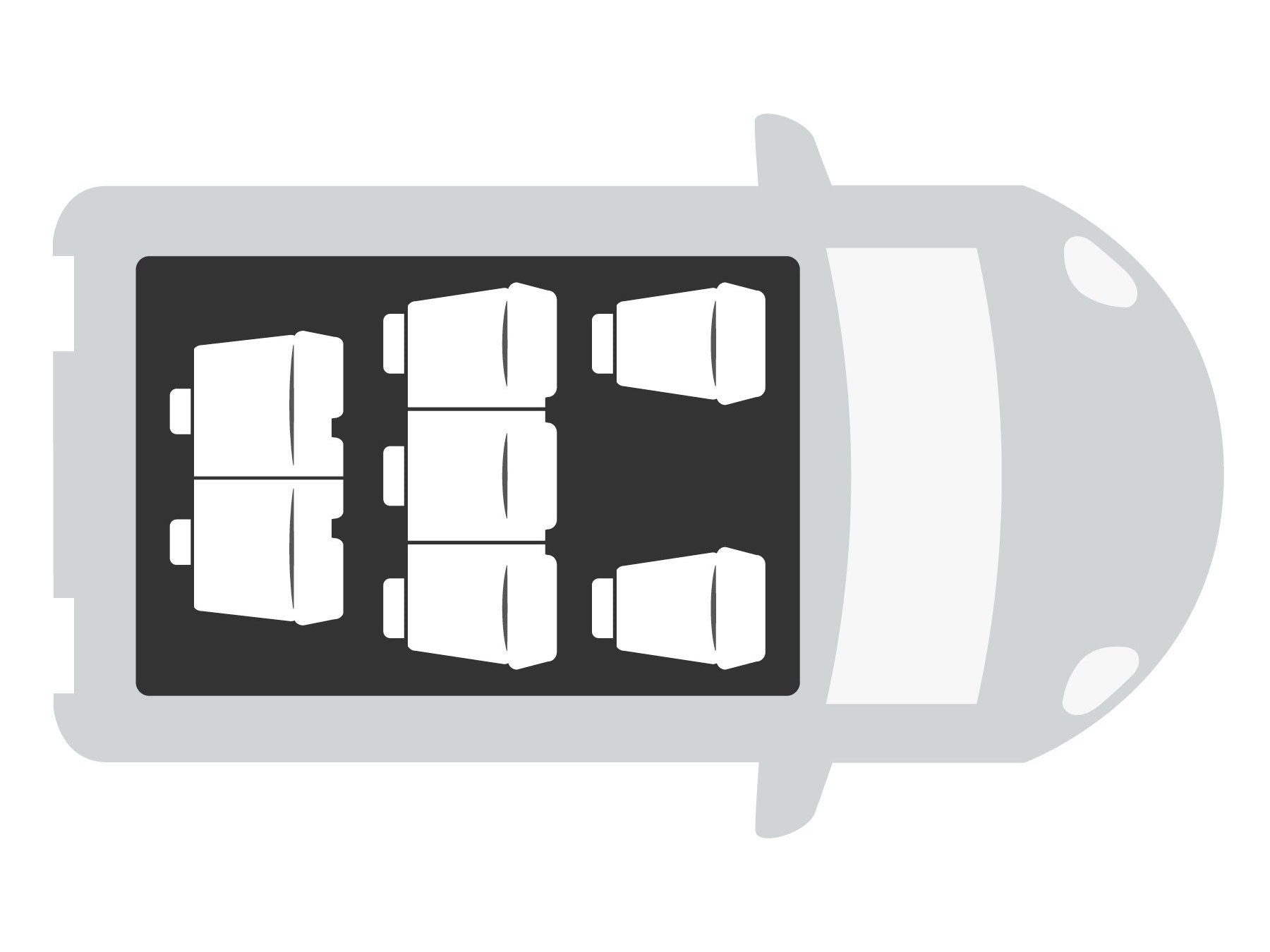 Land Rover Defender 130 Boot Liner Fits Years 2021-24 from WeatherTech #401665