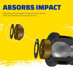 Inner Steering Tie Rod Left / Right for Mustang 2015-23 & 2024+ | #EV801349 | MOOG - Available from NEMESISUK.COM