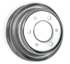 Chrome Crankshaft Pulley - Double Groove for Mustang 1965-68 289/302 | #8830MRG | Mr. Gasket