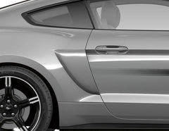Quarter Panel Side Scoops (Painted) for Mustang 2015-23 | OE | Ford