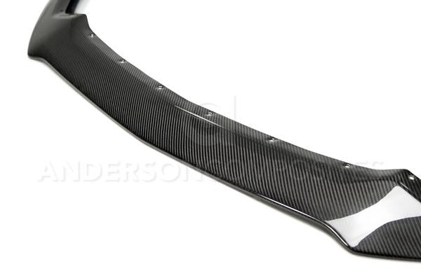 Anderson Composites_AC-FL15FDMU-AC_Mustang 2015on Carbon Fibre Type-AC Front Chin Splitter_View4