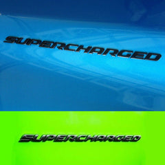 Supercharged Emblem for Mopar Vehicles | #85100-127/128