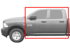 FloorLiners for RAM 1500 Crew Cab 2013-18 & RAM 1500 Classic Crew Cab 2019-24 | WeatherTech