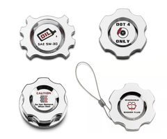 Underhood Dress-Up Kit (Chrome) for Mustang 2.3L EcoBoost 2015-22 | #393978-EB | Modern Billet - Available from NEMESISUK.COM